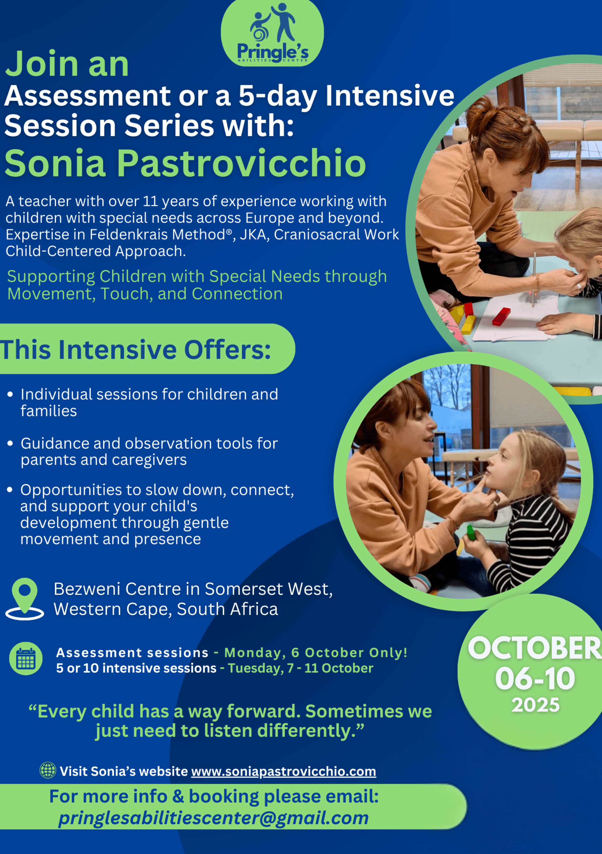 Sonia Pastrovicchio Intensive poster